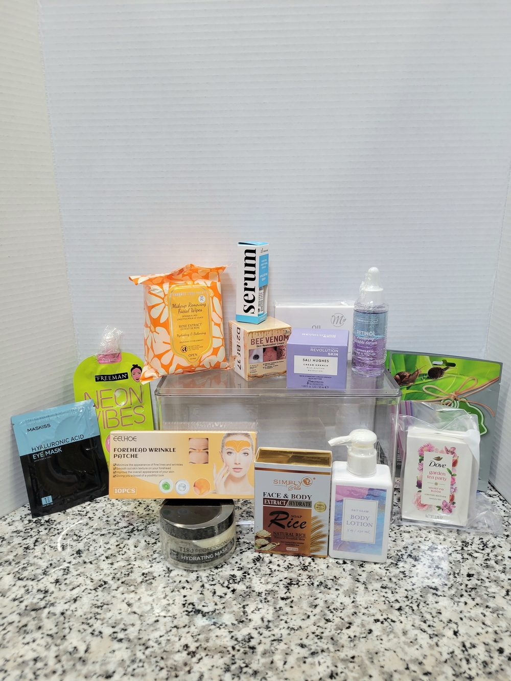 Different Skin Care Product Bundle